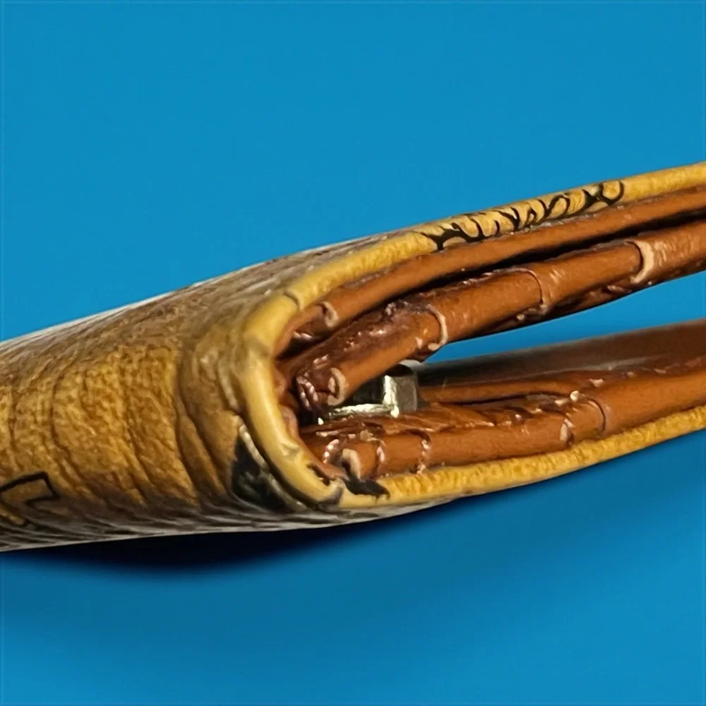 MCM Cognac Visetos Bifold Wallet - Picture 9 of 9